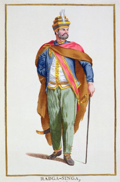 Raja-Singa King of Ceylon de 