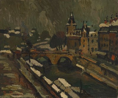 Paris no Inverno de Pierre Dumont