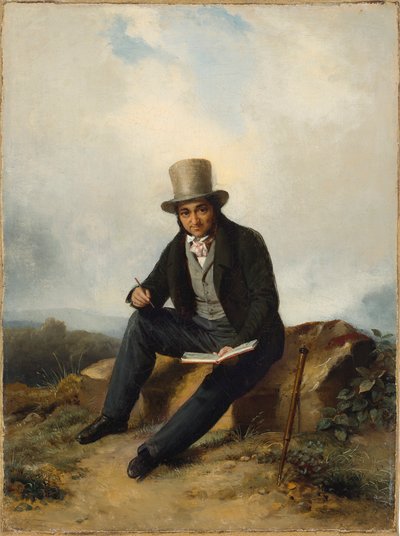 Retrato de André Jolivard 1787-1851. de Pierre Duval Le Camus