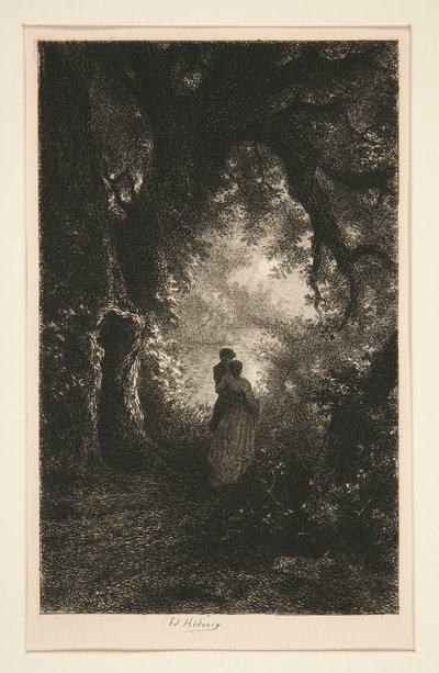 Silêncio e Noite do Bosque de Pierre Edmond Alexandre Hedouin