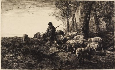 Silêncio e noite dos bosques de Pierre Edmond Alexandre Hedouin
