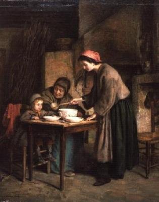 Casa de campo Interior de Pierre Edouard Frere