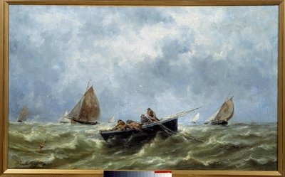 Pinturas de Emile Berthelemy (1818-1890) 1880 Museu Fecamp da Terra Nova de Pierre Emile Berthelemy