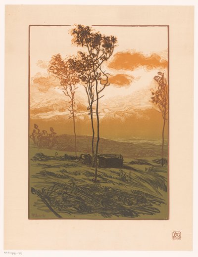 Paisagem de Pierre Eugène Vibert