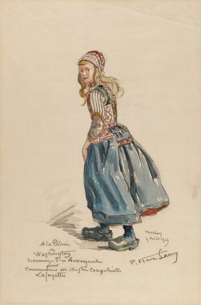 Camponesa de Pierre Franc Lamy