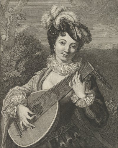 Diversão espanhola, século XVIII. de Pierre François Basan