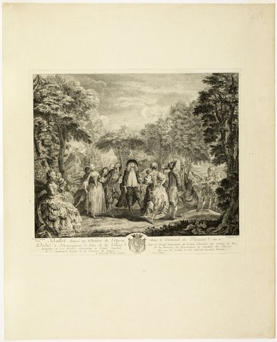 O Carnaval do Parnaso de Pierre François Basan