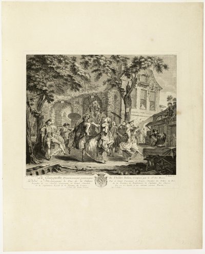 O salão de dança de Pierre François Basan