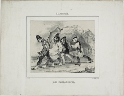 Os pintores de paisagens de Pierre François Eugène Giraud