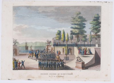 O Golpe de 18 Fructidor, Ano V, 1804 de Pierre Gabriel Berthault