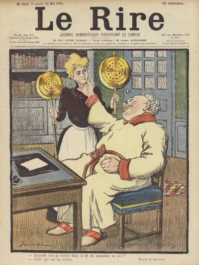 Ilustração para o riso de Pierre Georges Jeanniot