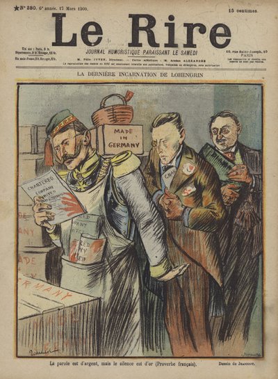 Ilustração para o riso de Pierre Georges Jeanniot