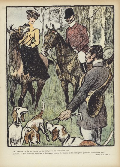 Ilustração para o riso de Pierre Georges Jeanniot