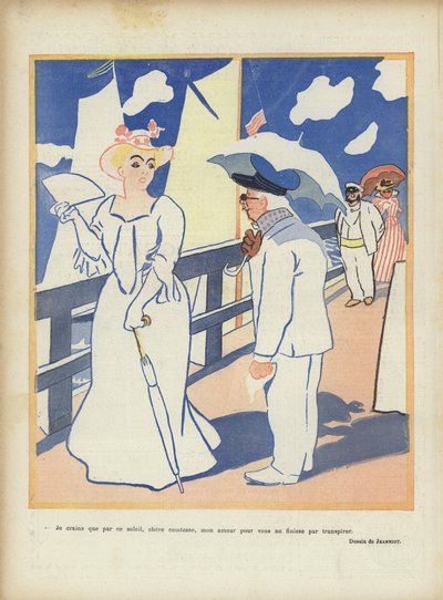 Ilustração para o riso de Pierre Georges Jeanniot
