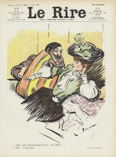 Ilustração para o riso de Pierre Georges Jeanniot
