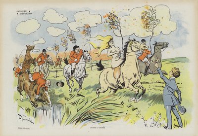 Ilustração para o riso de Pierre Georges Jeanniot