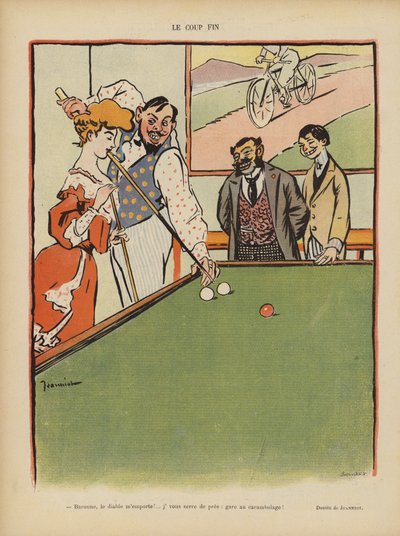 Ilustração para o riso de Pierre Georges Jeanniot
