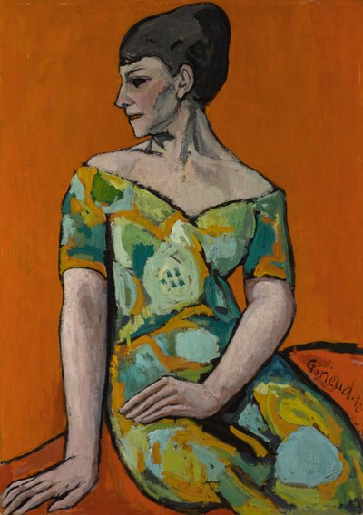 Retrato da pintora Emilie Charmy de Pierre Girieud