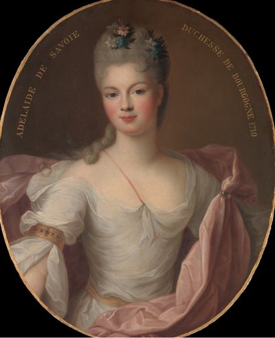 Marie Adélaïde de Savoie 1685-1712, Duquesa da Borgonha, 1710. de Pierre Gobert