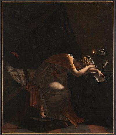 A Morte de Sophonisba, c.1810 (óleo sobre tela) de Pierre Guérin