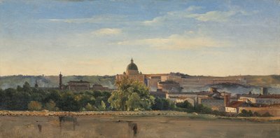 Vista de Roma, c. 1782-1784. de Pierre Henri de Valenciennes