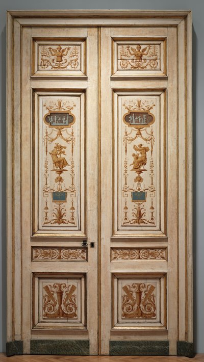Portas de duas folhas, década de 1790 de Pierre II Rousseau
