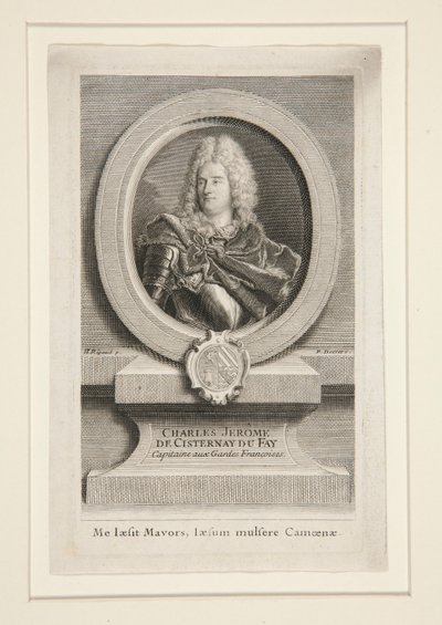 Charles Jôrôme de Cisternay du Fay (1662-1723) de Pierre Imbert Drevet