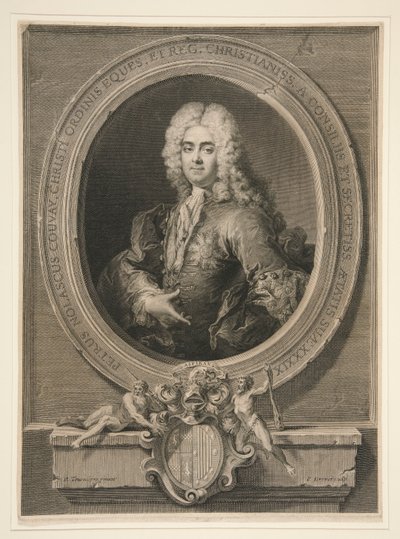 Petrus Nolascus Couvay de Pierre Imbert Drevet
