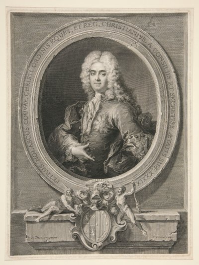 Petrus Nolascus Couvay de Pierre Imbert Drevet