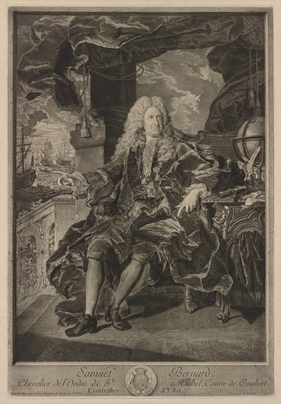 Samuel Bernard. de Pierre Imbert Drevet