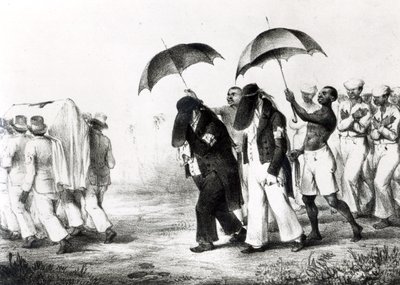 Procissão Funerária Negra, de 