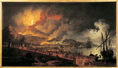 França, Nantes, Erupção do Monte Vesúvio de Portici de Pierre Jacques Volaire