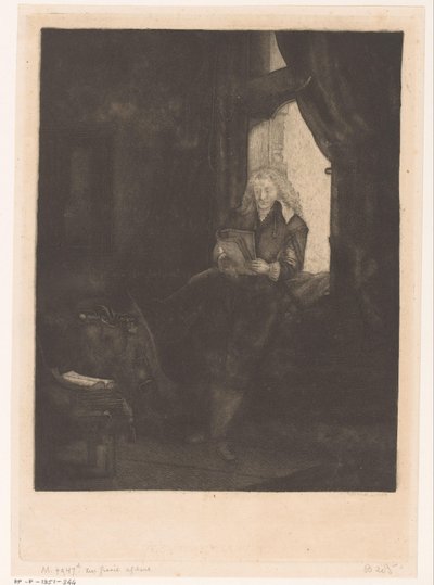 Retrato de 6 de janeiro de Pierre Jean Mariette (attributed to)