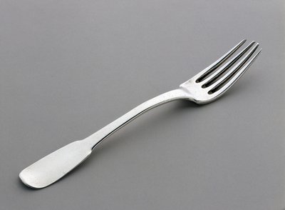 Garfo, c. 1809-1823 (prata) de Pierre Lamothe