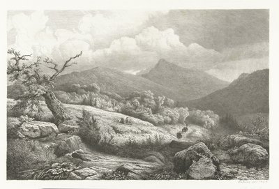 O cemitério de Baden-Baden de Pierre Louis Dubourcq