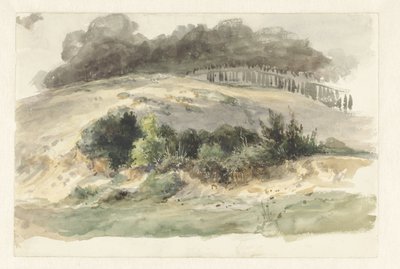 Paisagem montanhosa de Pierre Louis Dubourcq