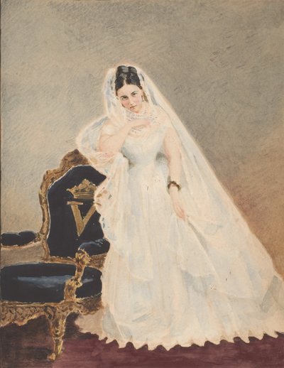 Pintor de Derelitta, década de 1860. de Pierre Louis Pierson