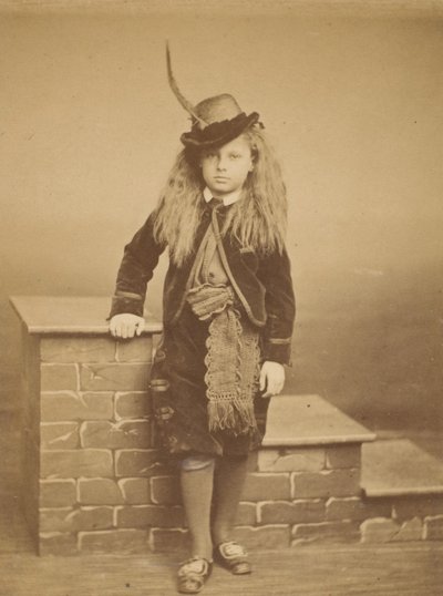 O alpinista, década de 1860. de Pierre Louis Pierson