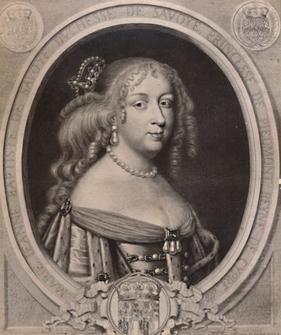 Marie Jeanne Baptiste, Duquesa de Savoie, final do século XVII 1894 de Pierre Louis van Schuppen