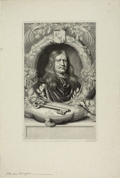 Retrato de um homem de Pierre Louis van Schuppen