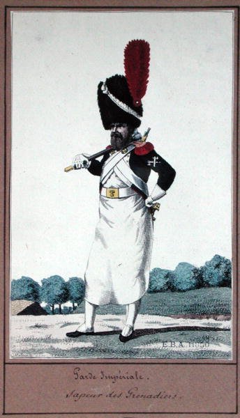 A Guarda Imperial, Sapper of the Grenadiers de Pierre Maleuvre