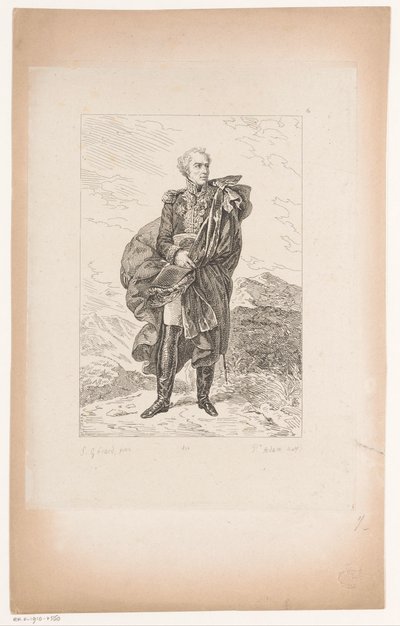 Retrato do General Maximilien Sébastien Foy
Colecção de retratos históricos do Barão Gérard (título da série)
Collection des Portraits historiques de Mr. le Baron Gérard (título da série) de Pierre Michel Adam
