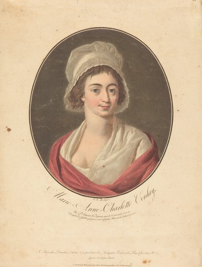 Charlotte Corday. de Pierre Michel Alix