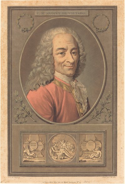 F.M. Arouet de Voltaire. de Pierre Michel Alix