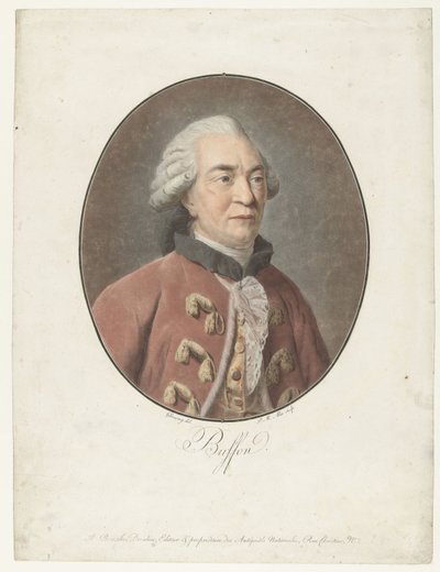 Portret van Georges Louis Leclerc graaf van Buffon
Buffon (título sobre o objecto)
Collection des Grands Hommes (título da série) de Pierre Michel Alix