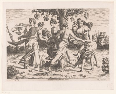 Dança de Driads de Pierre Milan (attributed to)