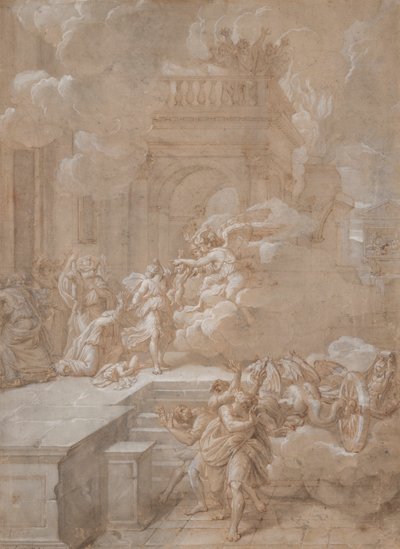 Medea a matar os seus filhos de Pierre Monier