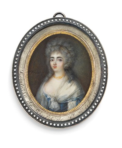 Stéphanie Félicité Ducrest de Saint-Aubin, Condessa de Genlis de Pierre Noel Violet