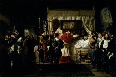 Honras pagas a Raphael após sua morte, 1806 de Pierre Nolasque Bergeret