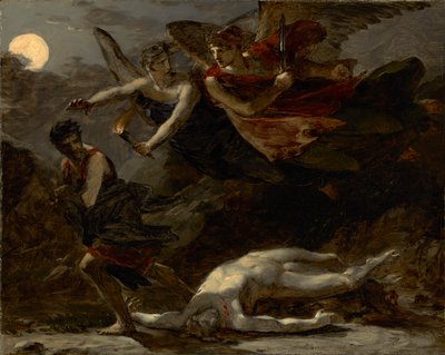 Justiça e Vingança Divina Perseguindo o Crime, c.1805-6 de Pierre Paul Prudhon